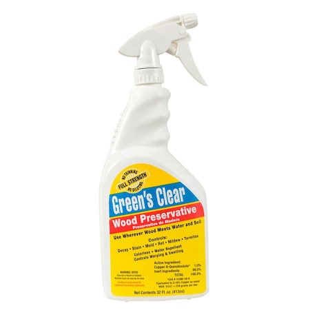Green Products Company Green Products Company CPPR GR CLR SPR 1 Quart Green in.s Clear Wood Preservative CPPR GR CLR SPR